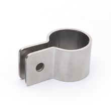 high quality custom made brushed 304 stainless steel pipe clamp
